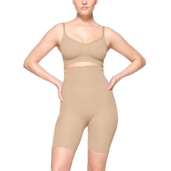 SKIMS Other - SKIMS Seamless Sculpt High Waisted Above the Knee Short Size L NWOT Shapewear
